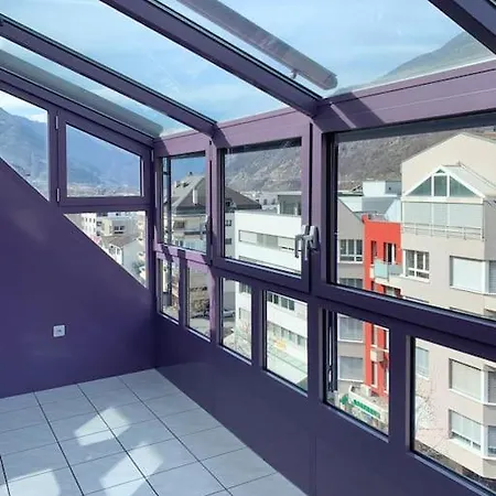 Charming Penthouse With Veranda In The Center Of Briga