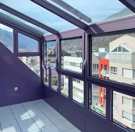 Charming Penthouse With Veranda In The Center Of Briga