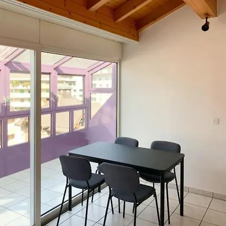 Charming Penthouse With Veranda In The Center Of Apartament *